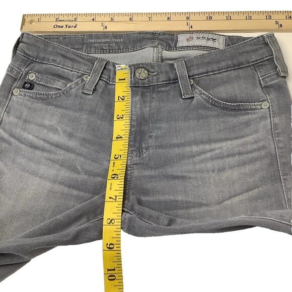 AG Adriano Goldschmied Super Skinny Legging Ankle Womens Size 25R - Picture 8 of 12